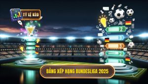 Bảng xếp hạng Bundesliga 2025