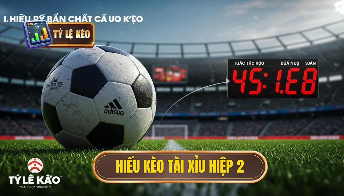 Kèo Tài Xỉu Hiệp 2: Chiến Lược Bách Thắng Cùng TỶ LỆ KÈO 1 I. Hiểu Rõ Bản Chất Của Kèo Tài Xỉu Hiệp 2