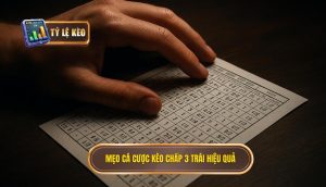 Mẹo cá cược kèo chấp 3 trái hiệu quả